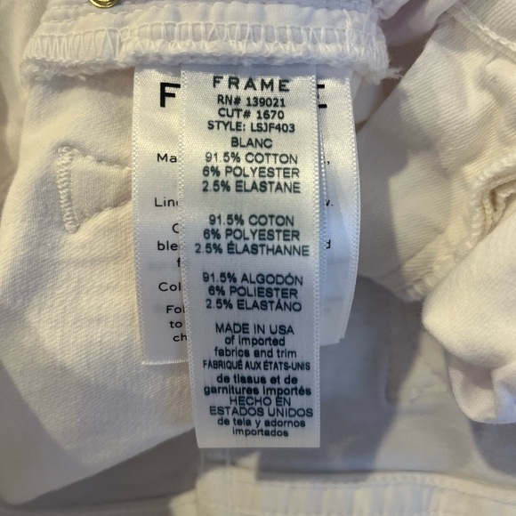 FRAME White‎ Forever Karlie Skinny Jeans - Picture 5 of 6